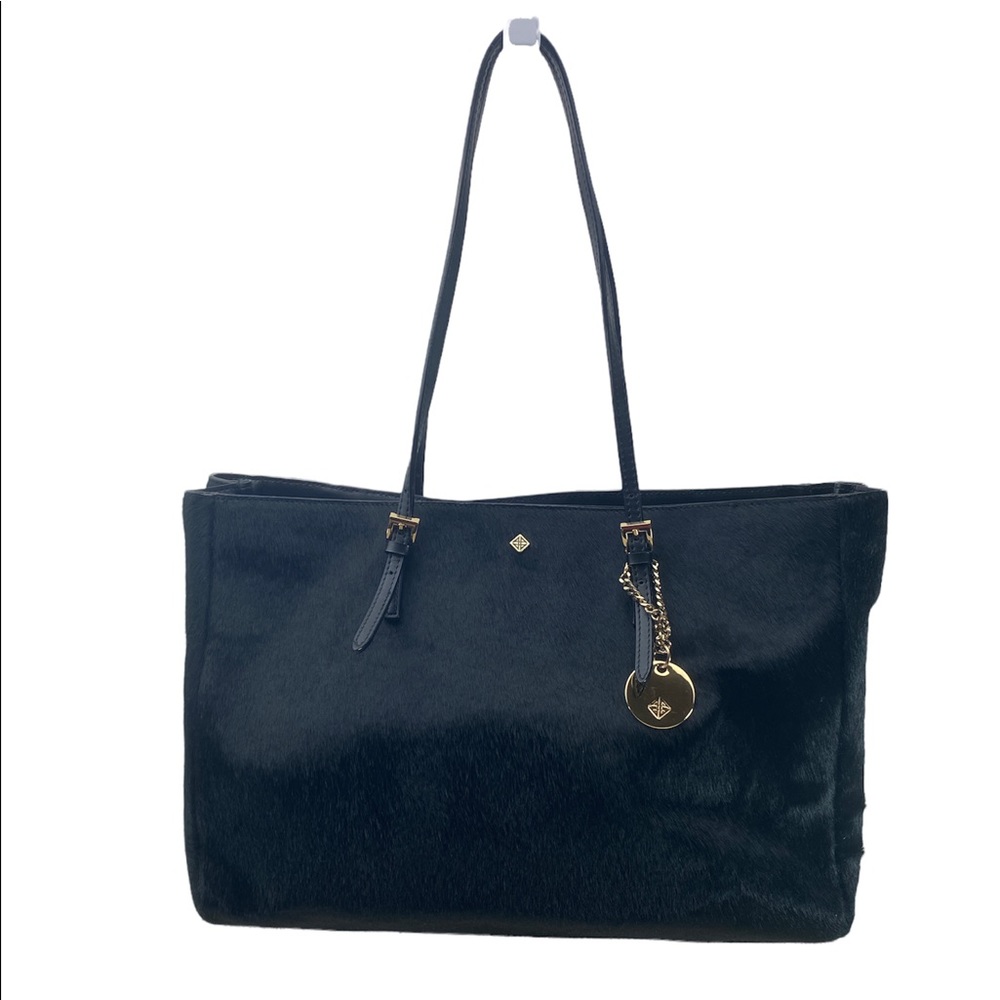 Antonio Melani Black Shoulder Bag Computer Bag Tote